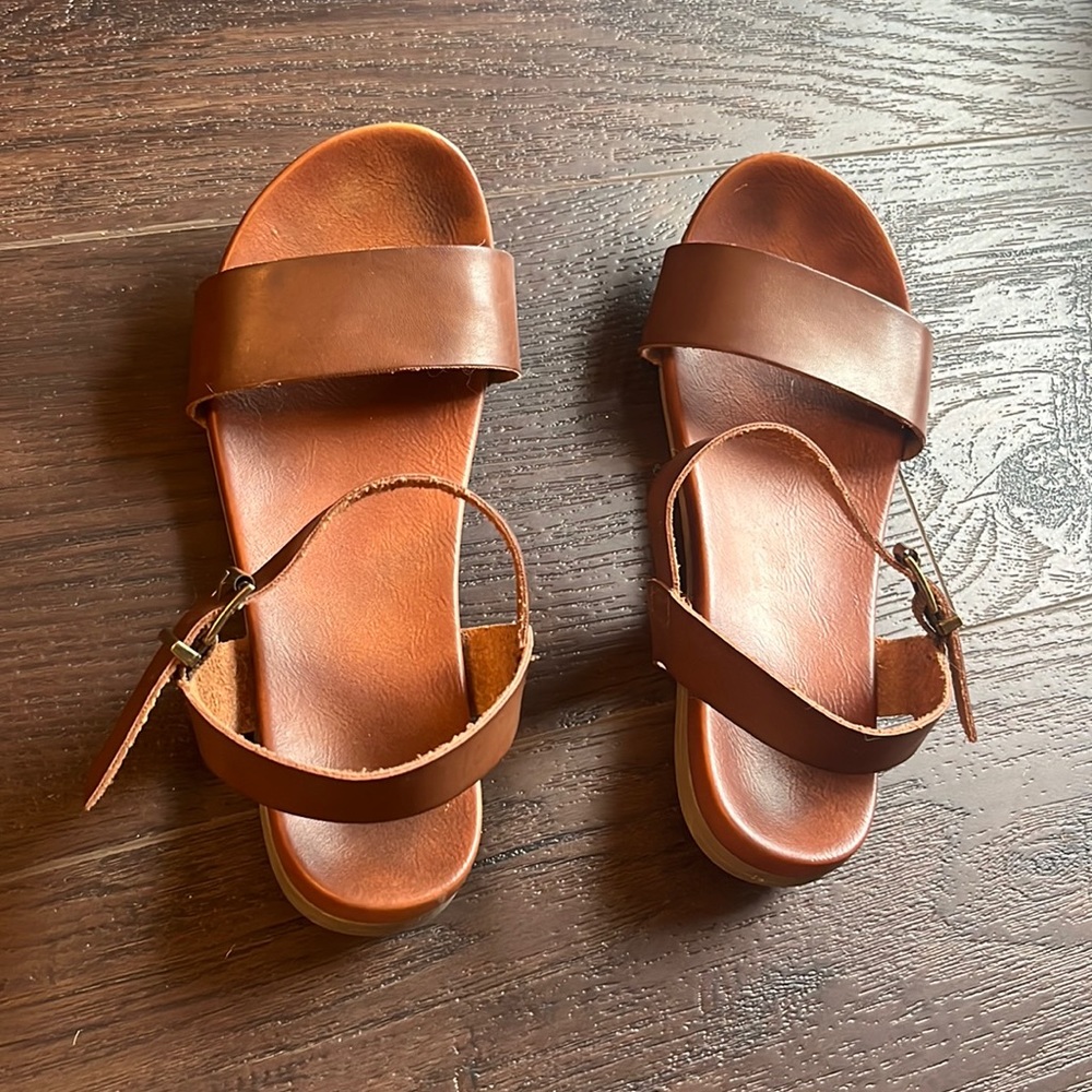 Brown sandals